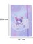 Sanrio Lisanslı A5 Lastikli Ciltli Defter (80 Yaprak) - Kuromi 2