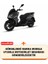 Sym Jet 14 200I Branda Gri Arka Çanta Uyumlu(Topcase) Motosiket Brandası Motor Örtüsü Çadır Su Geçirmez Motosiklet Kılıfı Motor Brandası,lastikli,taşıma Torbalı 2