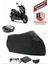 Yamaha X-Max 250 Branda Siyah Arka Çanta Uyumlu(Topcase) Motosiket Brandası Motor Örtüsü Çadır Su Geçirmez Motosiklet Kılıfı Motor Brandası,lastikli,taşıma Torbalı 1