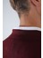 Tr 24201 Düğmeli Polo Yaka Triko Bordo TR24K24201_D25 4