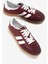 Unisex Bordo Termo Taban Yanı Şeritli Bağcıklı Spor Ayakkabı 3