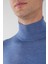 Erkek Basic Yarım Balıkçı Yaka Triko Indıgo TR23KNOS23210_D66 3