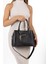 Kadın Siyah Charm Detaylı El ve Omuz Çantası 6