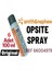 Opsite Suya Dayanıklı Sprey 100ml 6 Adet 1