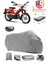 Mobylette Super 52 Branda Gri Arka Çanta Uyumlu(Topcase) Motosiket Brandası Motor Örtüsü Çadır Su Geçirmez Motosiklet Kılıfı Motor Brandası,lastikli,taşıma Torbalı 1