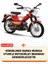Mobylette Super 52 Branda Gri Arka Çanta Uyumlu(Topcase) Motosiket Brandası Motor Örtüsü Çadır Su Geçirmez Motosiklet Kılıfı Motor Brandası,lastikli,taşıma Torbalı 2