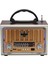 Buffer® Taşınabilir Klasik Am/fm/sw Retro Nostaljik Radyo 1