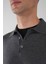 Tr 24201 Düğmeli Polo Yaka Triko Antrasıt TR24K24201_D58 3