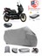 Yamaha X-Max 250 Tech Max Branda Gri Arka Çanta Uyumlu(Topcase) Motosiket Brandası Motor Örtüsü Çadır Su Geçirmez Motosiklet Kılıfı Motor Brandası,lastikli,taşıma Torbalı 1