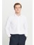 AC&Co / Altınyıldız Classics Erkek Beyaz Ütülemesi Kolay Slim Fit Dar Kesim Klasik Yaka Pamuklu Gömlek 6