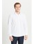 AC&Co / Altınyıldız Classics Erkek Beyaz Ütülemesi Kolay Slim Fit Dar Kesim Klasik Yaka Pamuklu Gömlek 8