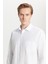 AC&Co / Altınyıldız Classics Erkek Beyaz Ütülemesi Kolay Comfort Fit Rahat Kesim Klasik Yaka Gömlek 5
