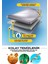 Arora Ar 180-19 Ars Branda Gri Arka Çanta Uyumlu(Topcase) Motosiket Brandası Motor Örtüsü Çadır Su Geçirmez Motosiklet Kılıfı Motor Brandası,lastikli,taşıma Torbalı 5
