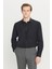 AC&Co / Altınyıldız Classics Erkek Siyah Kolay Ütülenebilir Comfort Fit Geniş Kesim Klasik Yaka Gömlek 1