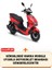 Kuba Pesaro 50 x Branda Siyah Arka Çanta Uyumlu(Topcase) Motosiket Brandası Motor Örtüsü Çadır Su Geçirmez Motosiklet Kılıfı Motor Brandası,lastikli,taşıma Torbalı 2