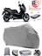 Yamaha X-Max 250 Momodesign Branda Gri Motosiket Brandası Motor Örtüsü Çadır Su Geçirmez Motosiklet Kılıfı Motor Brandası,lastikli,taşıma Torbalı 1