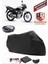 Kanuni Terry Branda Siyah Arka Çanta Uyumlu(Topcase) Motosiket Brandası Motor Örtüsü Çadır Su Geçirmez Motosiklet Kılıfı Motor Brandası,lastikli,taşıma Torbalı 1