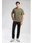 West Erkek O Yaka T-Shirt Yeşil 1