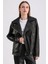 Billie Kadın Deri Biker Ceket 5