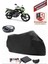 Kuba Tk 03 Branda Siyah Arka Çanta Uyumlu(Topcase) Motosiket Brandası Motor Örtüsü Çadır Su Geçirmez Motosiklet Kılıfı Motor Brandası,lastikli,taşıma Torbalı 1