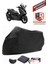 Honda NSS250 (Forza 250) Branda Siyah Motosiket Brandası Motor Örtüsü Çadır Su Geçirmez Motosiklet Kılıfı Motor Brandası,lastikli,taşıma Torbalı 1
