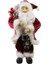 Çizgili Kadife Noel Baba Kırmızı 30 cm 1