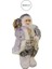 Yıldızlı Noel Baba Gri 60 cm 3