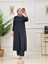 Kadın Tesettür 3'lü Takım, Içlik Tunik & Pantolon & Abaya 1