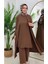 Kadın Tesettür 3'lü Takım, Içlik Tunik & Pantolon & Abaya 3