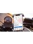 ABT701 Motosiklet & Bisiklet Telefon Tutucu – Gidon Tipi Montaj, 5.1”-6.8” Telefonlara Uyumlu, Abs + Metal + Silikon, Siyah 2