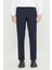 Erkek Lacivert Slim Fit Dar Kesim Esnek Klasik Pantolon 1