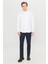 Erkek Lacivert Slim Fit Dar Kesim Esnek Klasik Pantolon 3