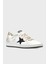 Golden Goose - Ball Star White Leather - With Black Glitter Star And - Gold Heel Tab - Kadın Sneaker 1