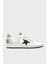 Golden Goose - Ball Star White Leather - With Black Glitter Star And - Gold Heel Tab - Kadın Sneaker 2