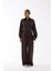 Premium Palazzo Kahve Pantolon 4