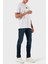 Streç Pamuklu Slim Fit Normal Bel Dar Paça Jeans Erkek Kot Pantolon EM000121 AF14120 MB002 1