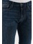 Streç Pamuklu Slim Fit Normal Bel Dar Paça Jeans Erkek Kot Pantolon EM000121 AF14120 MB002 5