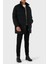 Kapitoneli Oversize Fit Kuş Tüyü Dolgulu Dik Yaka Şişme Mont Erkek Mont 8N1LA5 1nlrz 0999 2