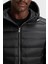 Kapitoneli Kuş Tüyü Dolgulu Regular Fit Çıkarılabilir Kapüşonlu Şişme Mont Erkek Mont 50540450 001 4