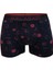 Erkek Siyah Desenli 6 Lı Premium Collection Modal Boxer 6M252 5