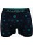 Erkek Siyah Desenli 6 Lı Premium Collection Modal Boxer 6M252 6