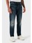Pamuklu Slim Fit Normal Bel Düz Paça Esnek Jeans Erkek Kot Pantolon XM000049 AF18810 MB001 5