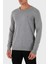 % 100 Pamuk Regular Fit Bisiklet Yaka Logolu Kazak Erkek Kazak MW0MW14748 P91 3
