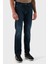 Streç Pamuklu Regular Fit Normal Bel Düz Paça Jeans Erkek Kot Pantolon EM001370 AF17749 MB001 2