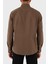 Logolu % 100 Pamuk Slim Fit Düğmeli Yaka Gömlek Erkek Gömlek 50544917 217 3