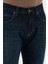 Streç Pamuklu Regular Fit Normal Bel Düz Paça Jeans Erkek Kot Pantolon EM001370 AF17749 MB001 5