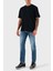 Streç Pamuklu Slim Fit Normal Bel Daralan Paça Jeans Erkek Kot Pantolon 50544640 437 5