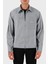 Regular Fit Ceket Yaka Fermuarlı Logolu Gömlek Ceket Erkek Gömlek Ceket XM000956 AF10256 FB078 1