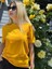Regular Fit Bisiklet Yaka %100 Pamuk Kısa Kol Unisex Basic Sarı Tişört 8