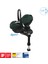 Pebble 360 Pro Dünyanın Ilk Kızaklı, Araç Dışına Çıkabilen Adac'lı 360 Dönebilen Tam Yatabilen Isofix Bazalı Ana Kucağı ve Bebek Oto Koltuğu 0-13 kg Twillic Green 1